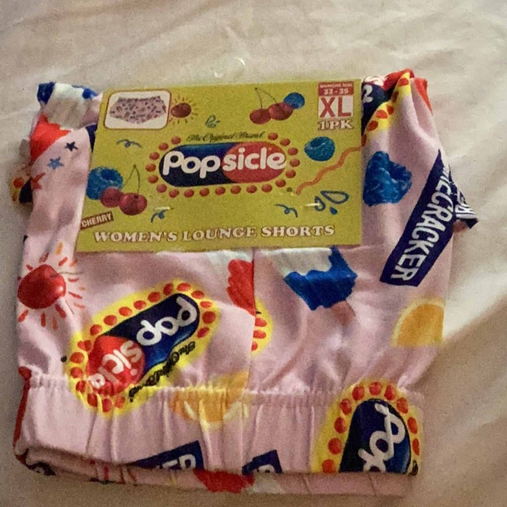 🩳NWT Popsicle Unisex Lounge Shorts Size XLG 🩳